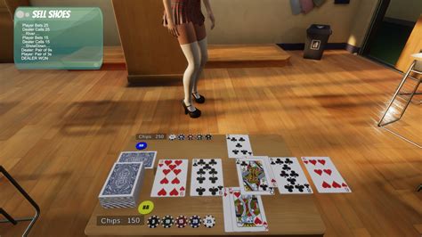 Strip Poker and Strip Blackjack.